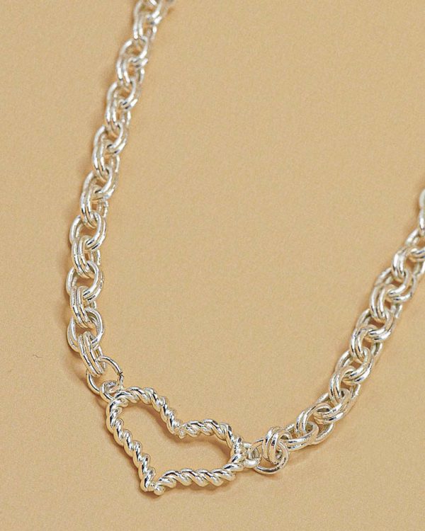 SILVER GRACE NECKLACE - Image 2